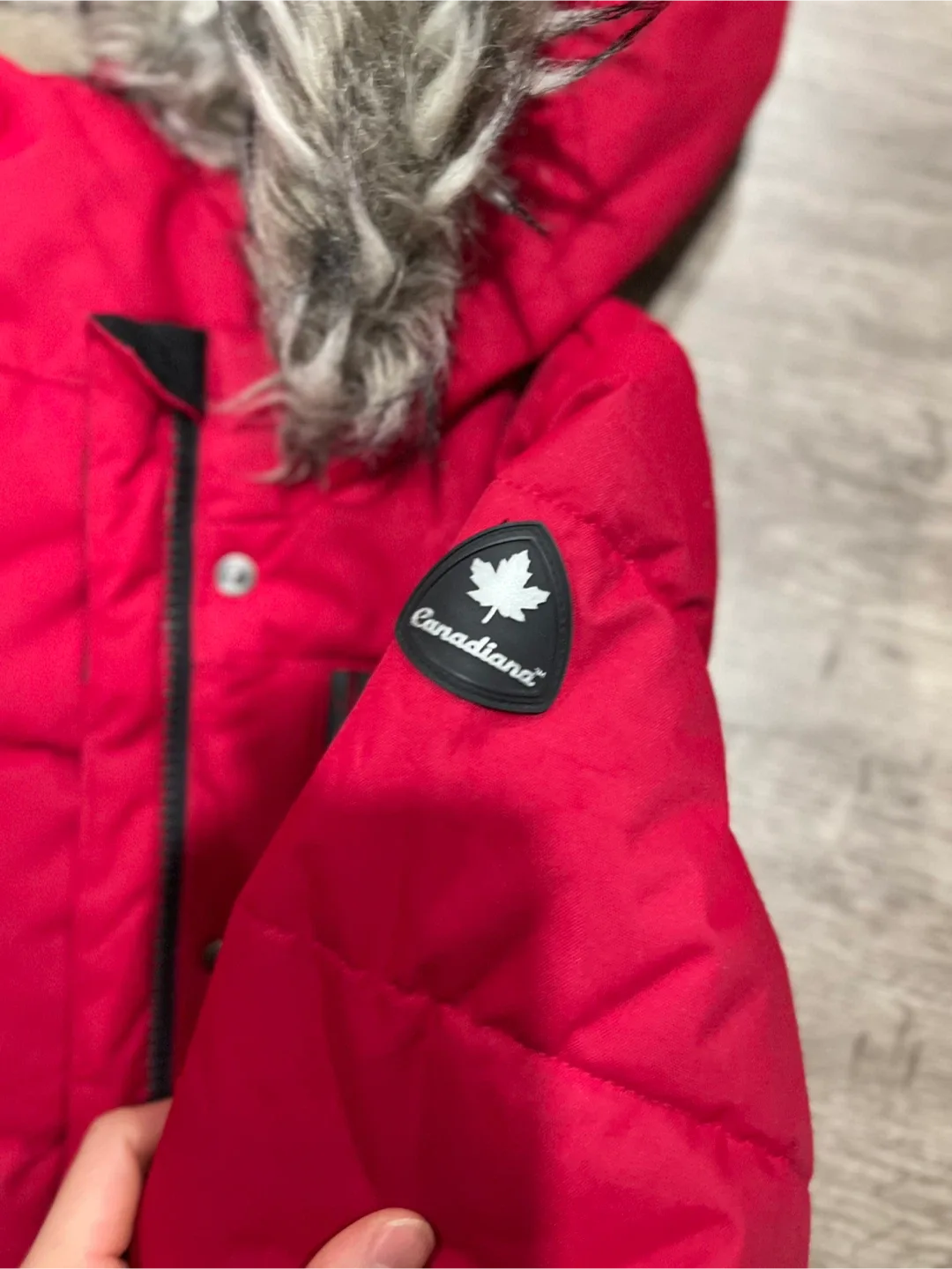 Canadiana Red Winter Jacket - Size 4T image indicator(3)
