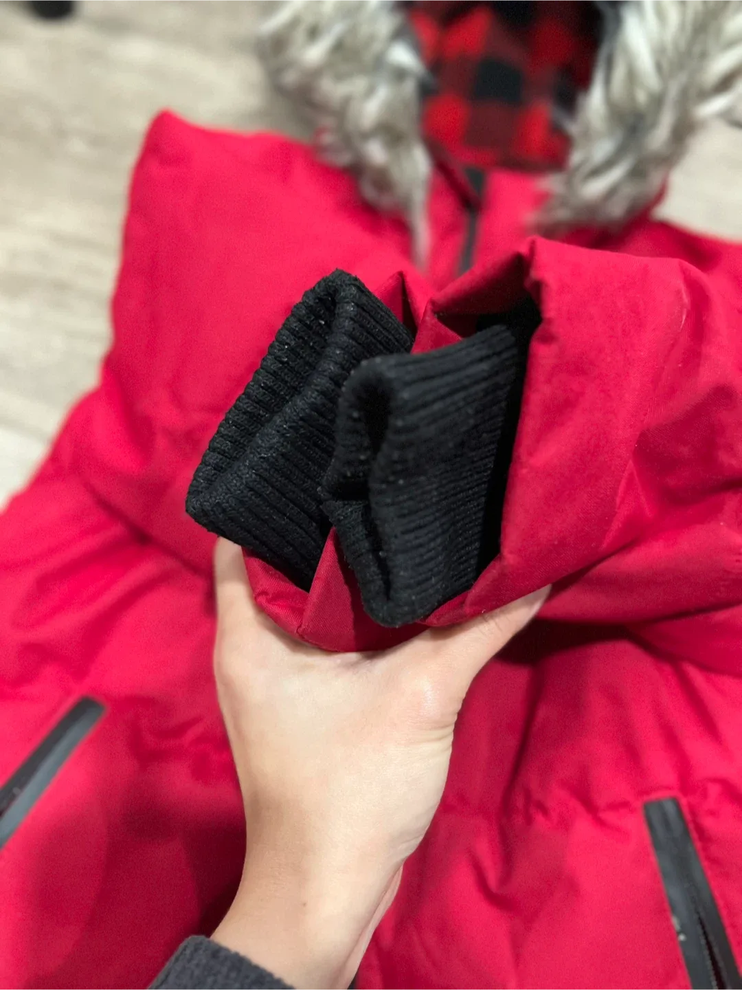 Canadiana Red Winter Jacket - Size 4T image indicator(4)