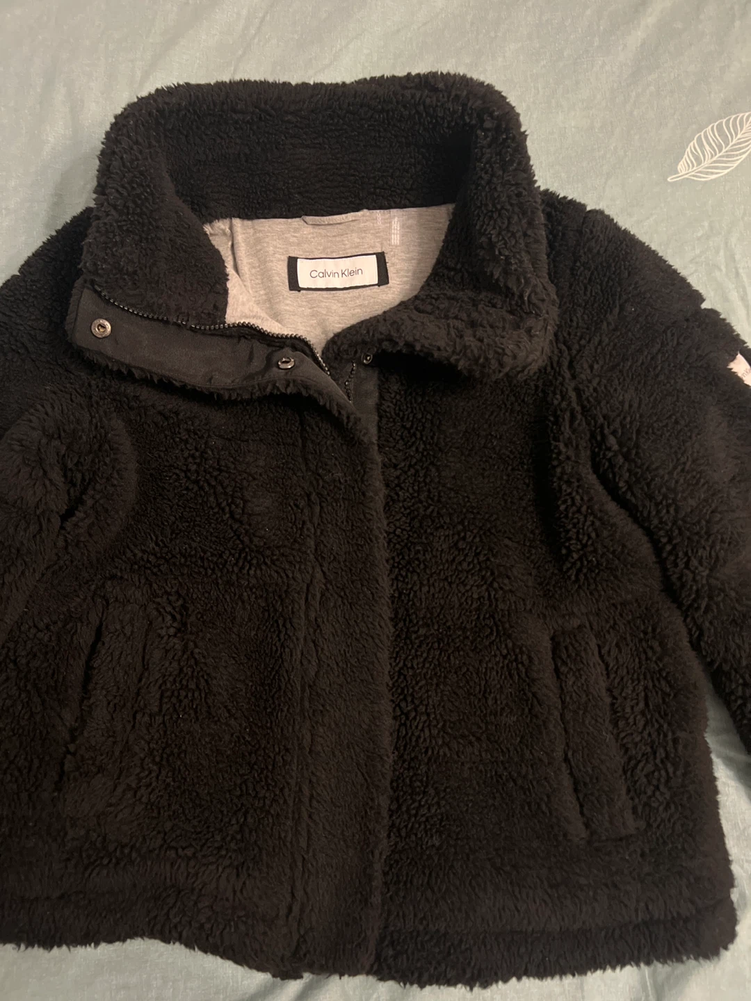 Calvin Klein Black Sherpa Jacket - photo 2