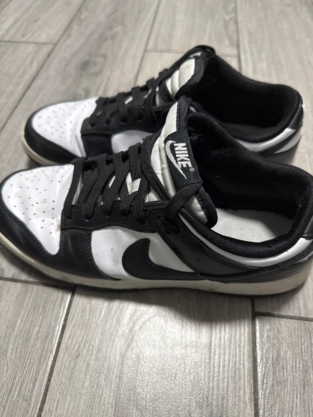 Nike Dunk Low Black White - photo 2
