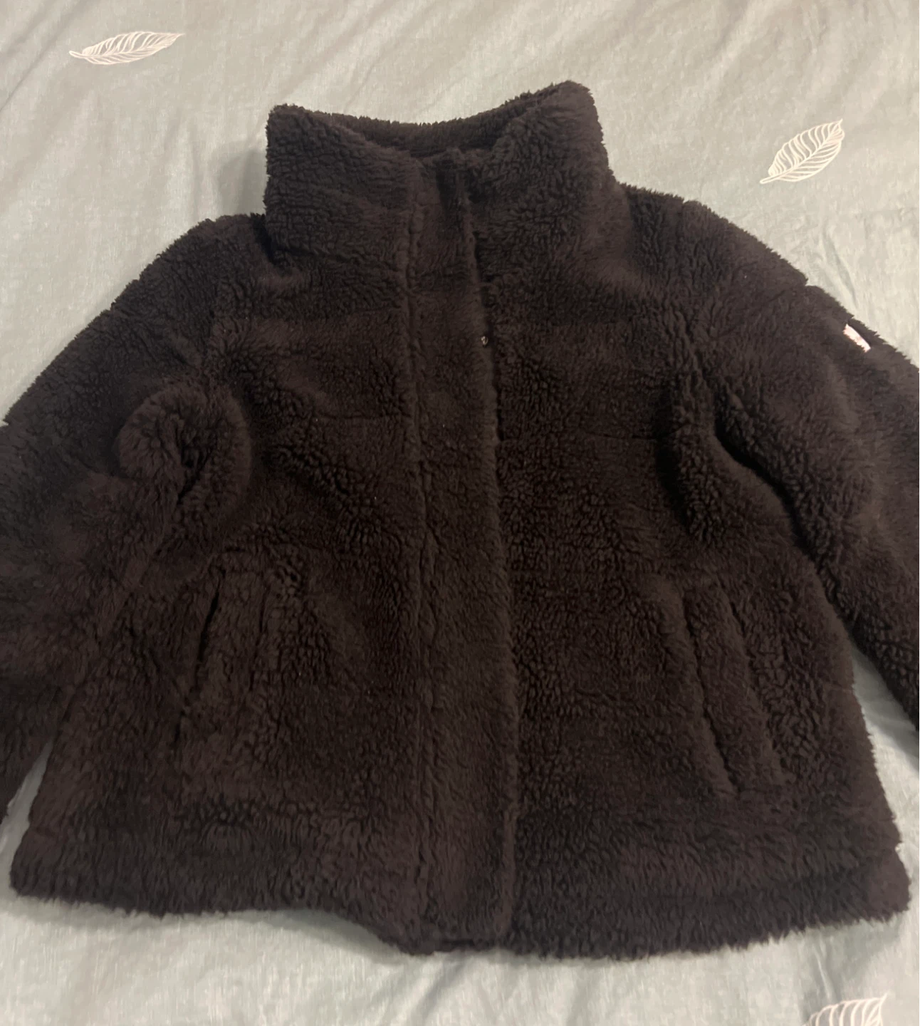 Calvin Klein Black Sherpa Jacket