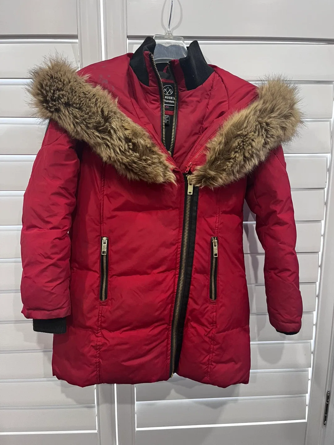 Storm Mountain Red Down Parka