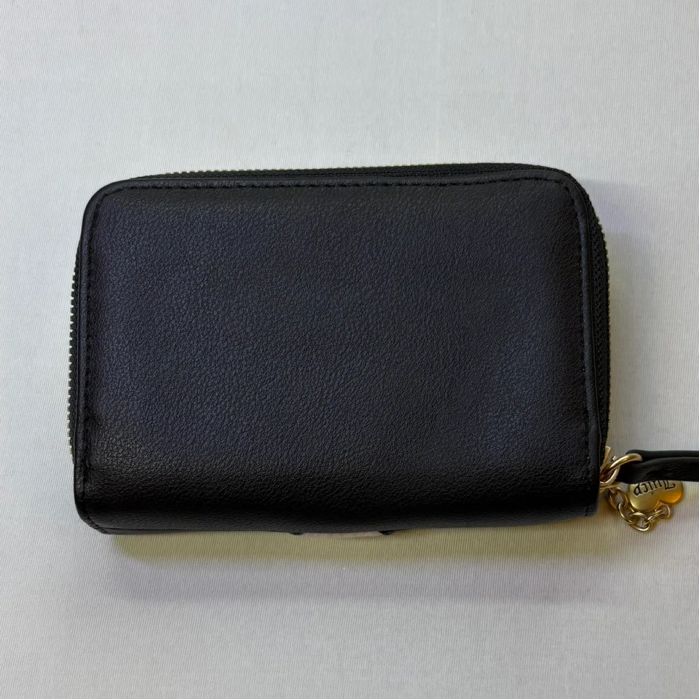 Y2K Juicy Couture Velour Double Zippered Wallet Coin Card Pouch image indicator(5)