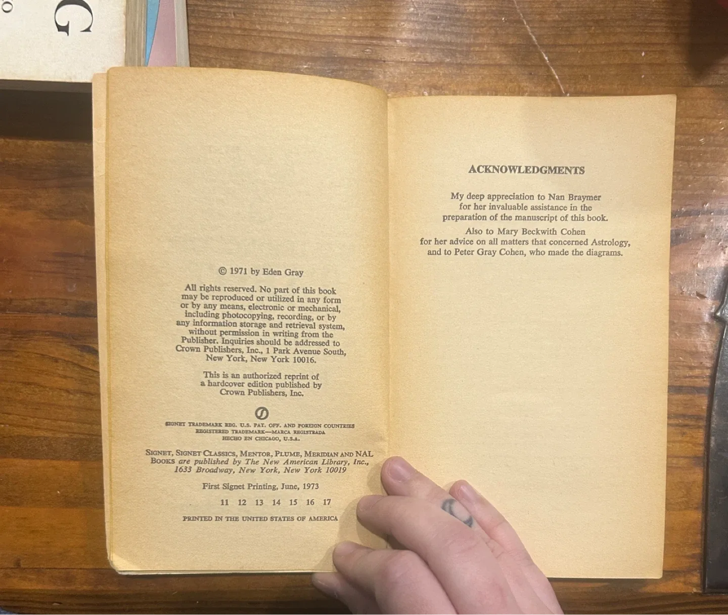 Vintage RARE Tarot Book - Mastering the Tarot by Eden Gray image indicator(3)