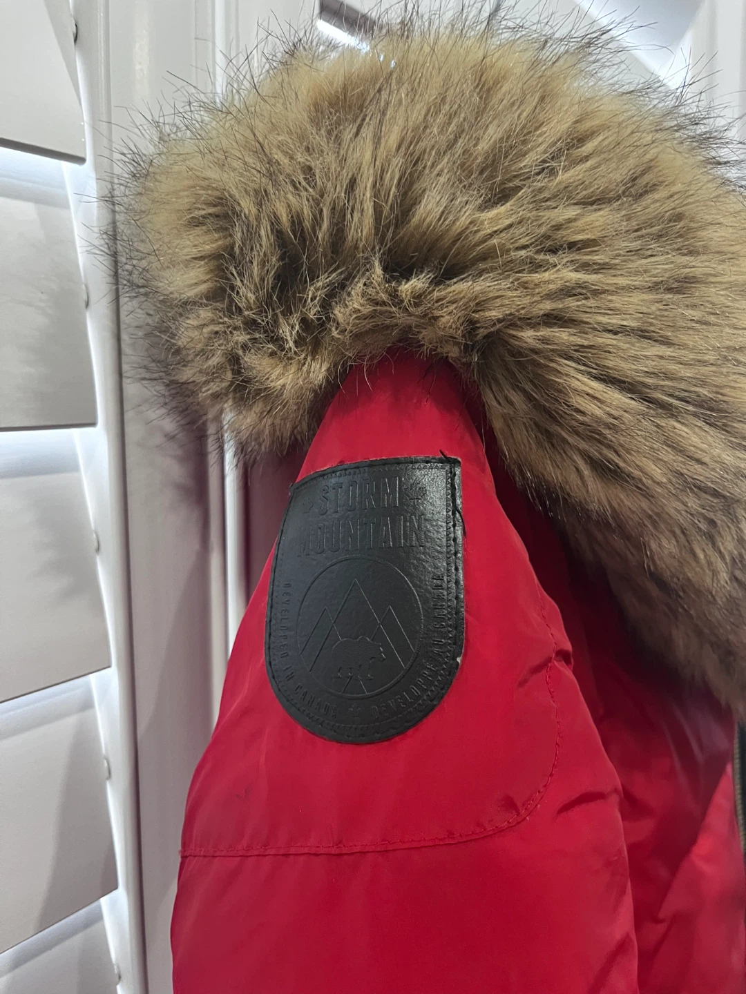 Storm Mountain Red Down Parka - photo 2