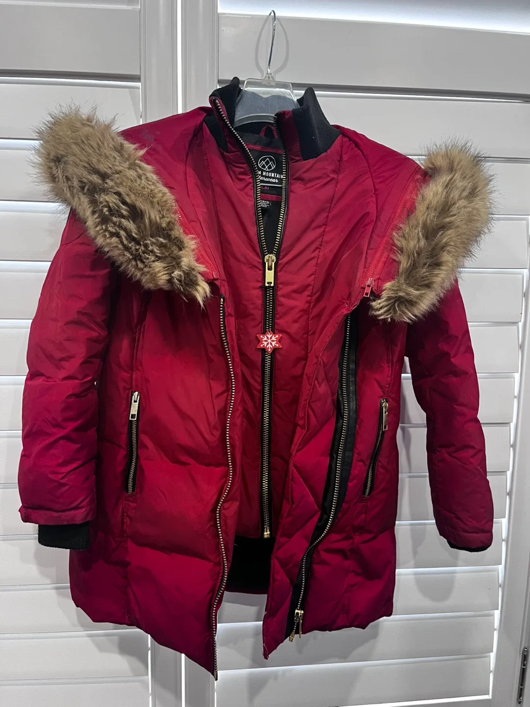 Storm Mountain Red Down Parka image indicator(4)