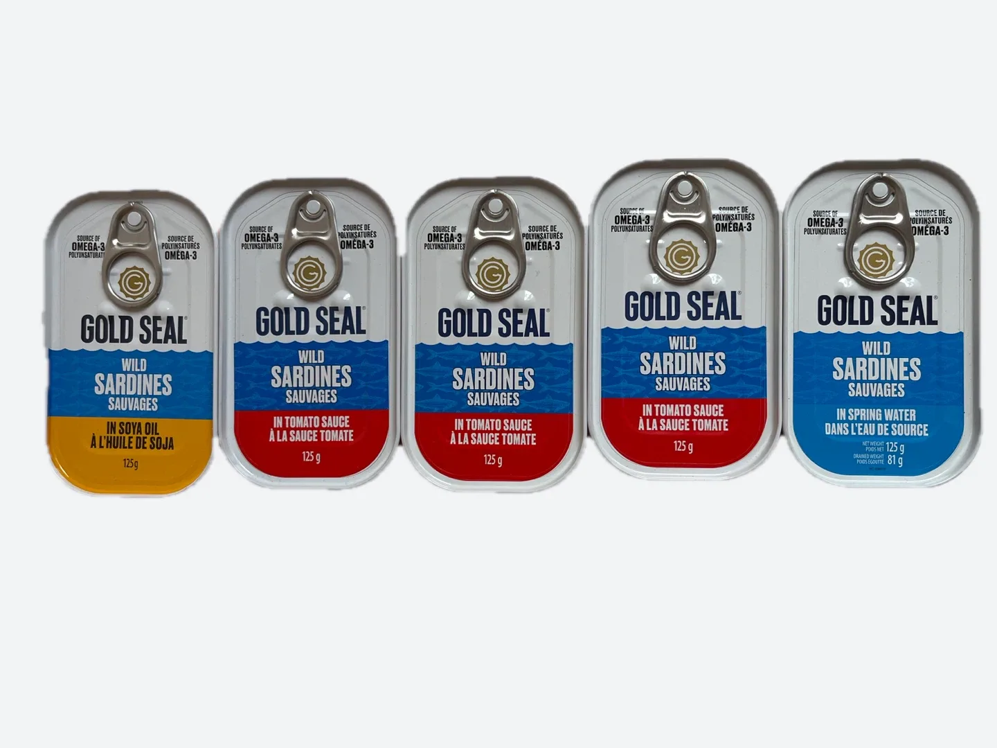 #Cleanout Gold Seal Wild Sardines (5 cans)