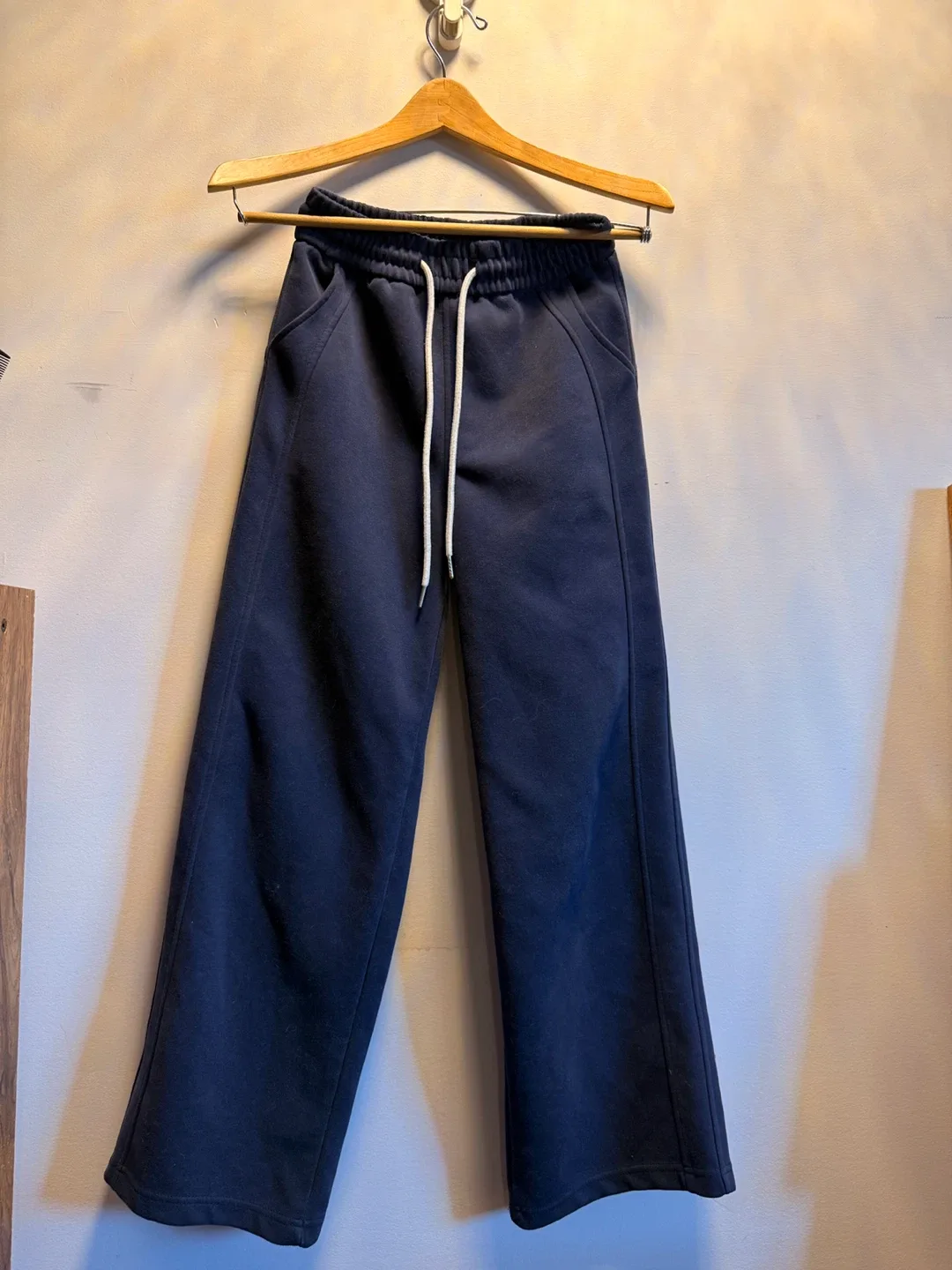 Navy Blue Matching Hoodie & Sweatpants Set