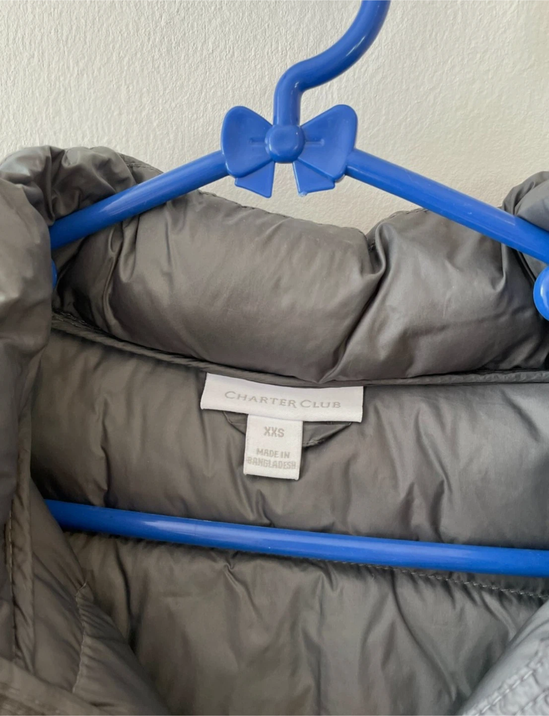 Charter Club Puffer Jacket XXS Gray - photo 3