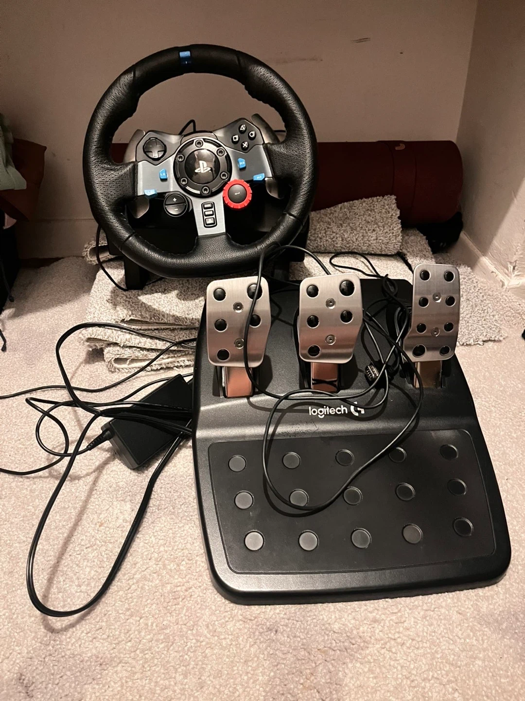 Logitech G29 Racing Wheel and Pedals
