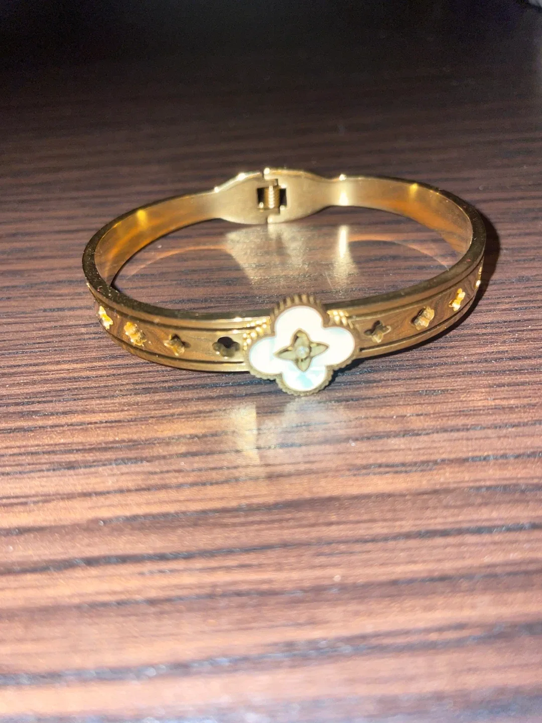 Gold Bangle Bracelet