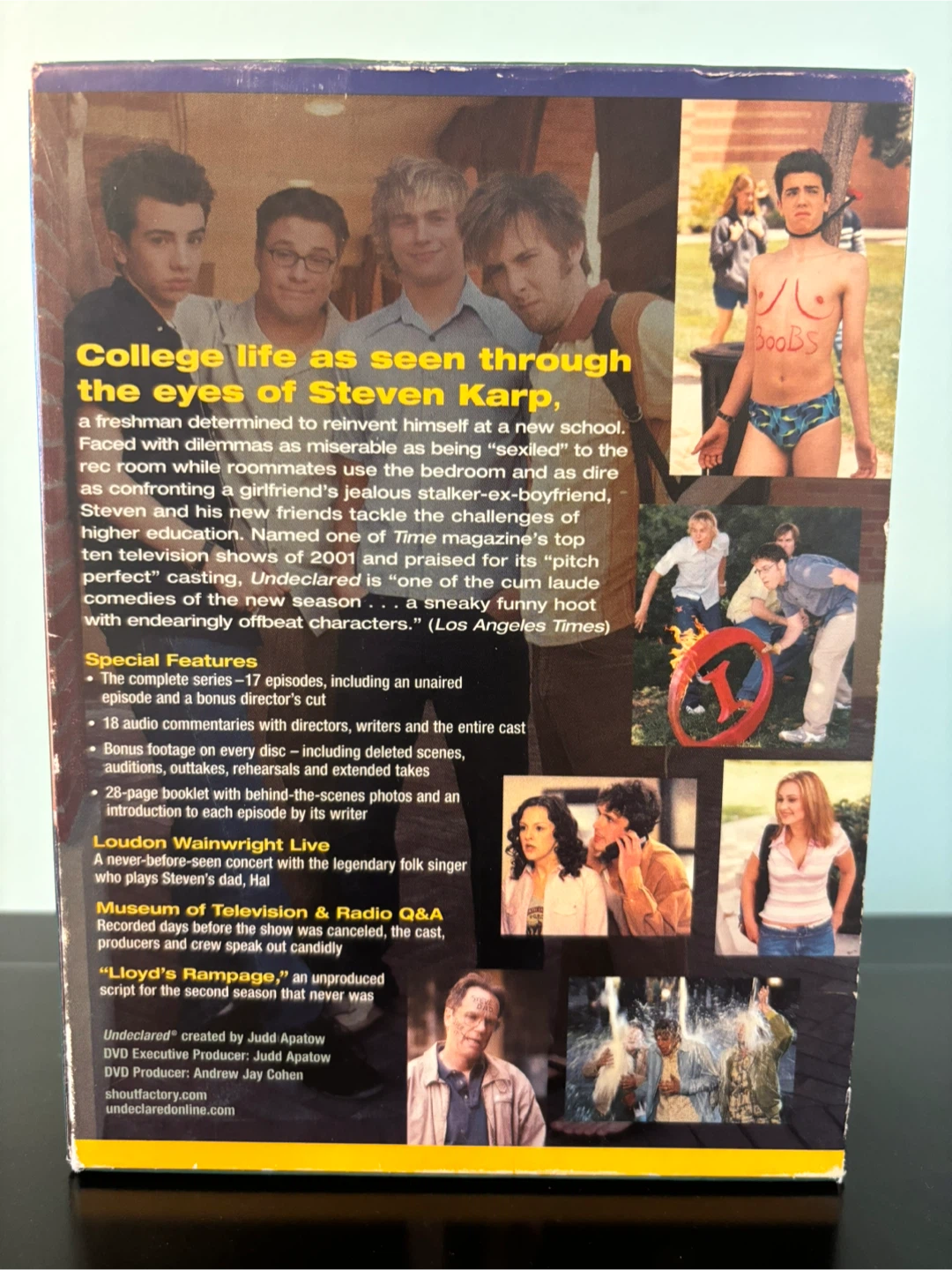 Undeclared: The Complete Series DVD Set - photo 2