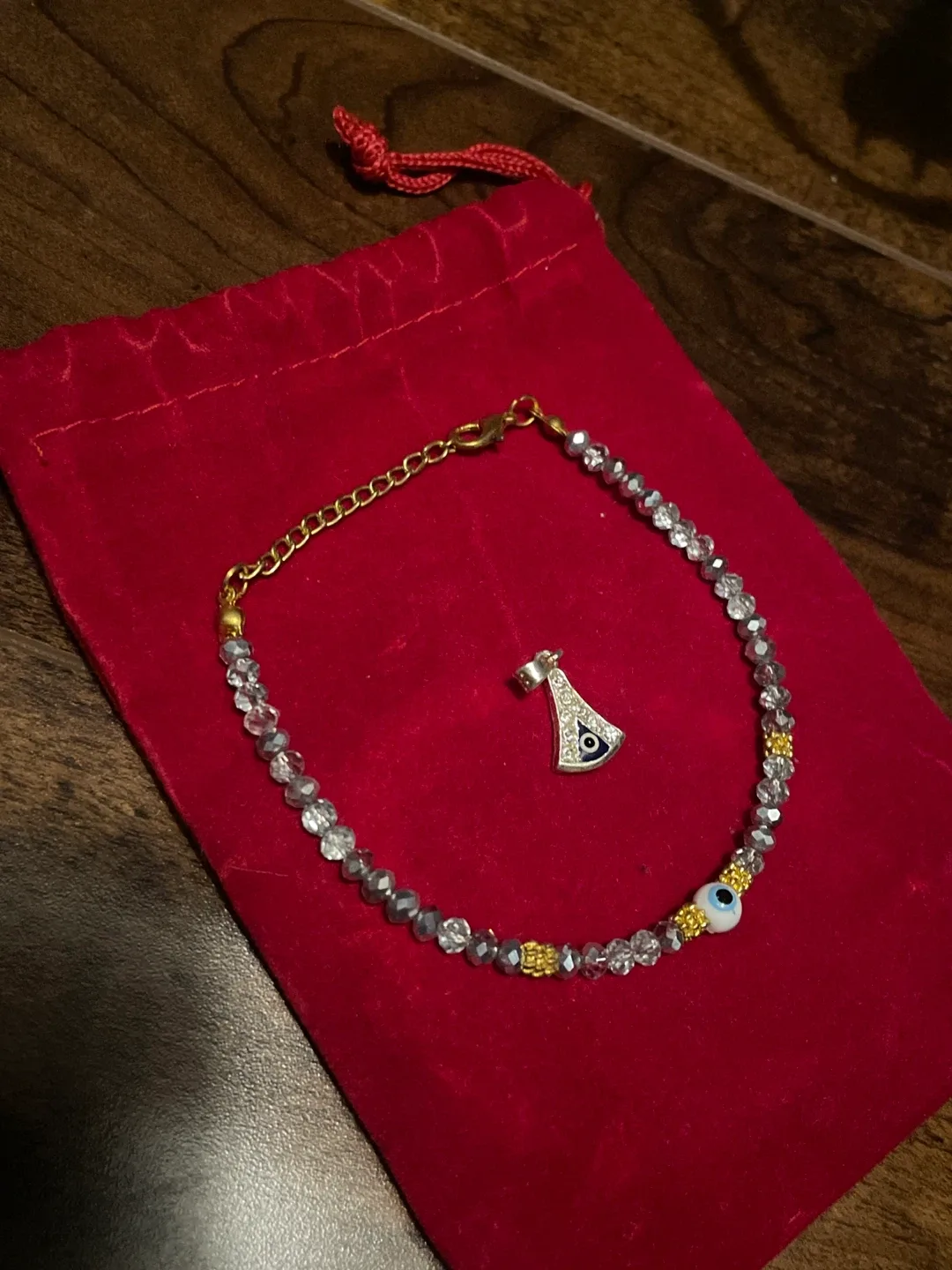 Evil Eye Bracelet with pendant