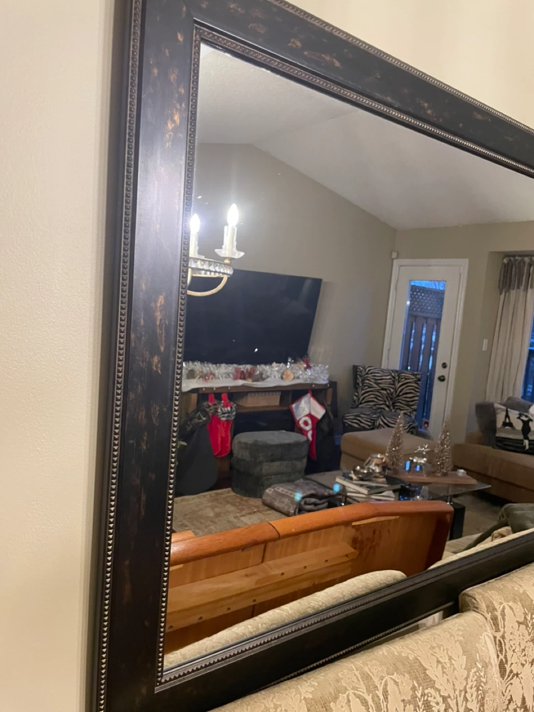 Large Decorative Wall Mirror — 41” x 28” - photo 3