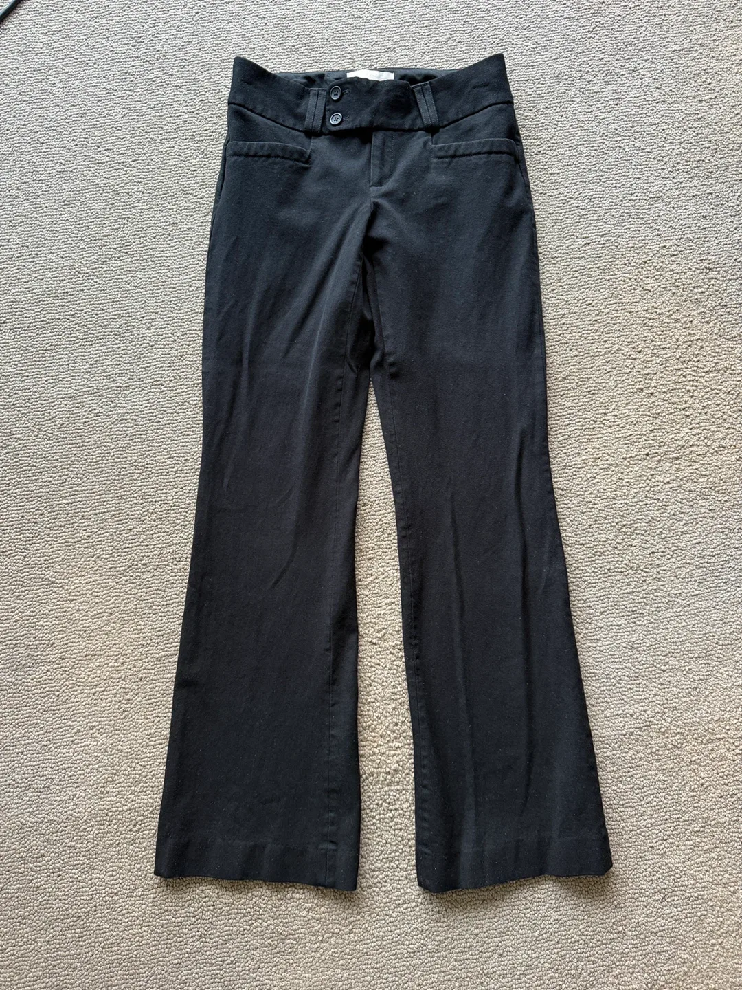 Banana Republic Martin Fit Black Pants - Size 0