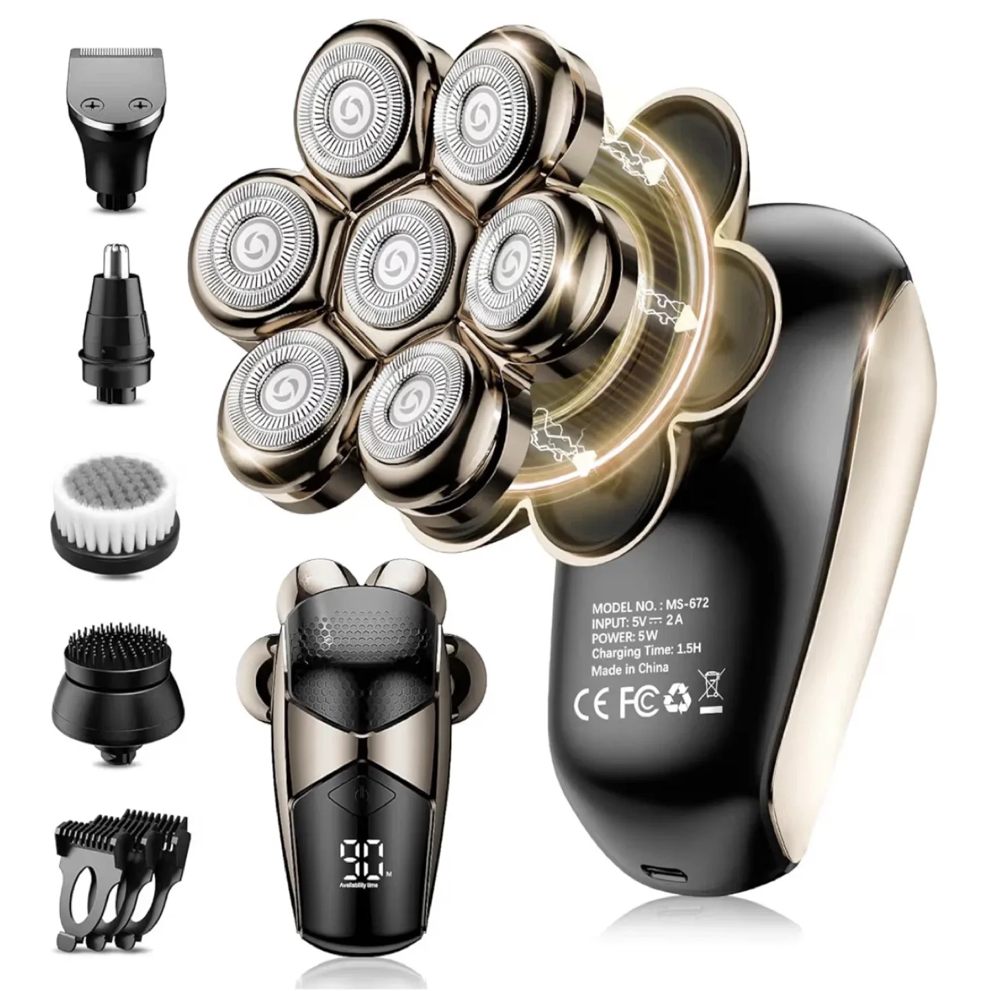 Head Shaver for Bald Man - New