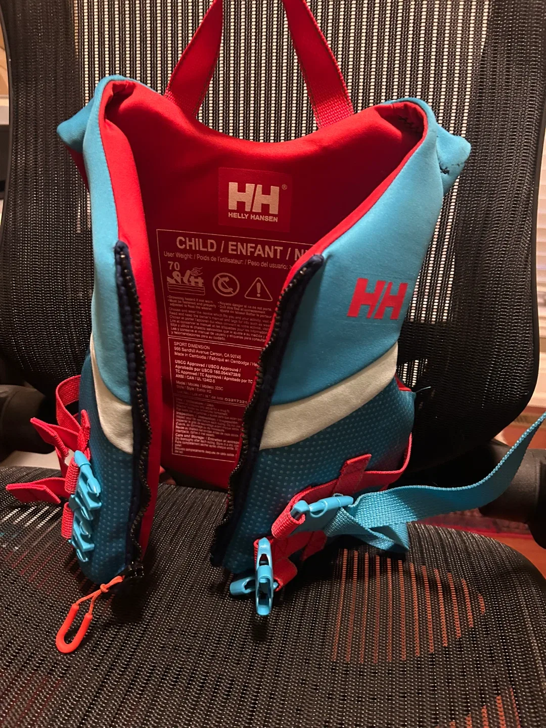 Helly Hansen Child's Life Jacket - 30-70 lbs