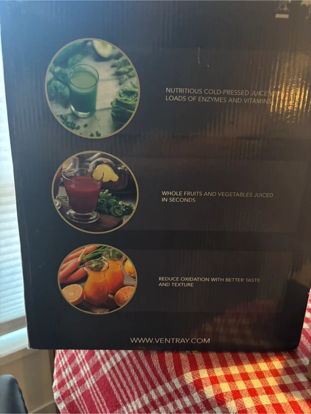 Ventray Masticating Juicer image indicator(2)