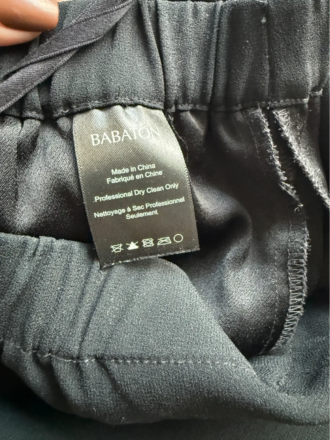 Babaton Black Pants - Size S image indicator(6)