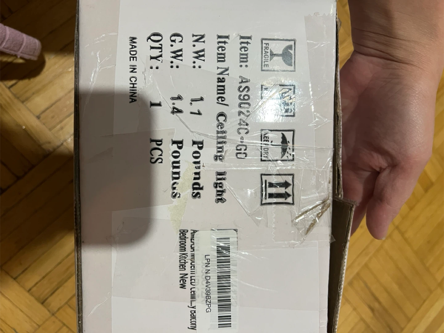 New Amzasa AS9024C-60 Ceiling Light - photo 3