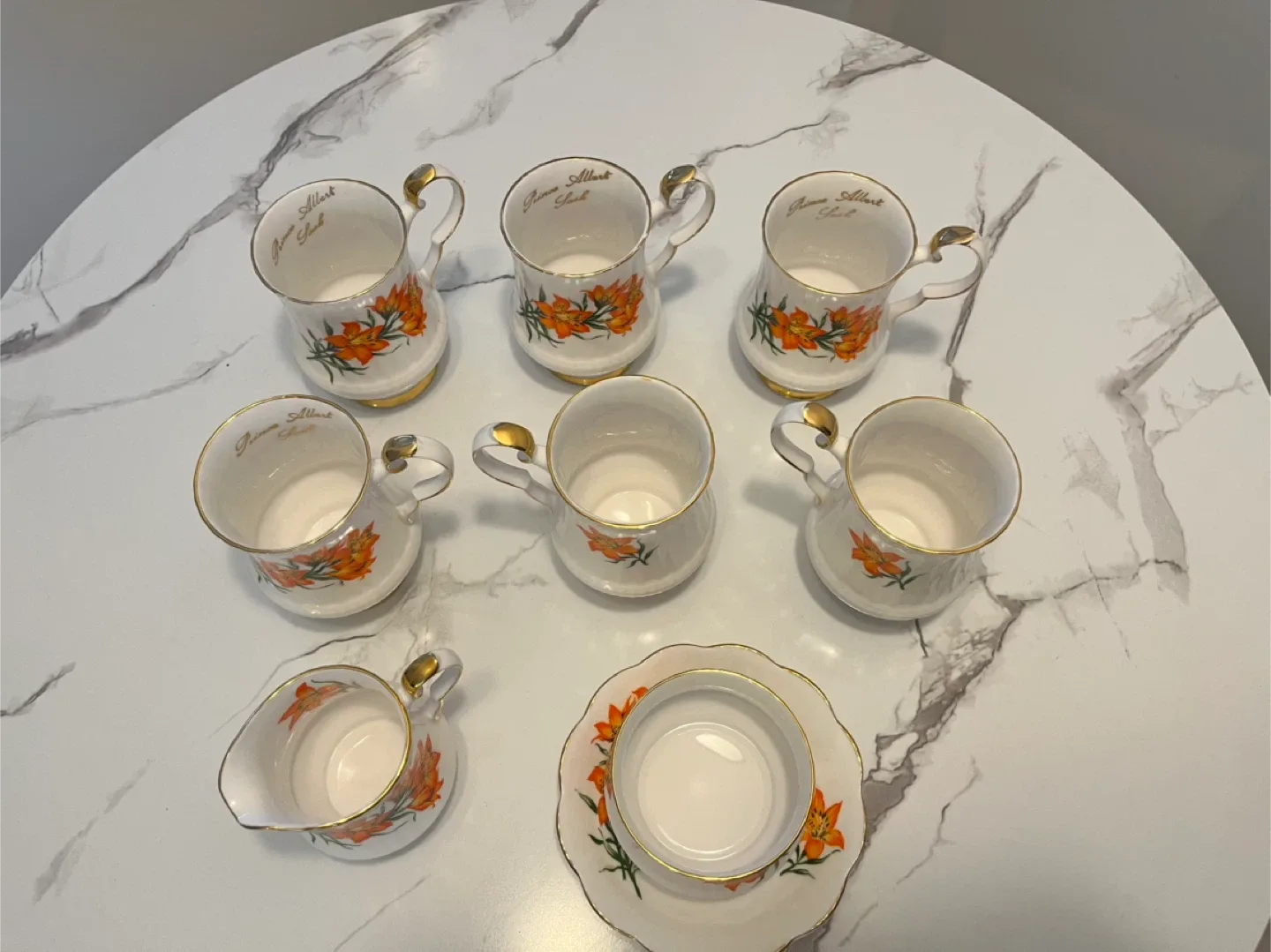 #Cleanout - Royal Albert Lily of the Valley Tea Set image indicator(6)