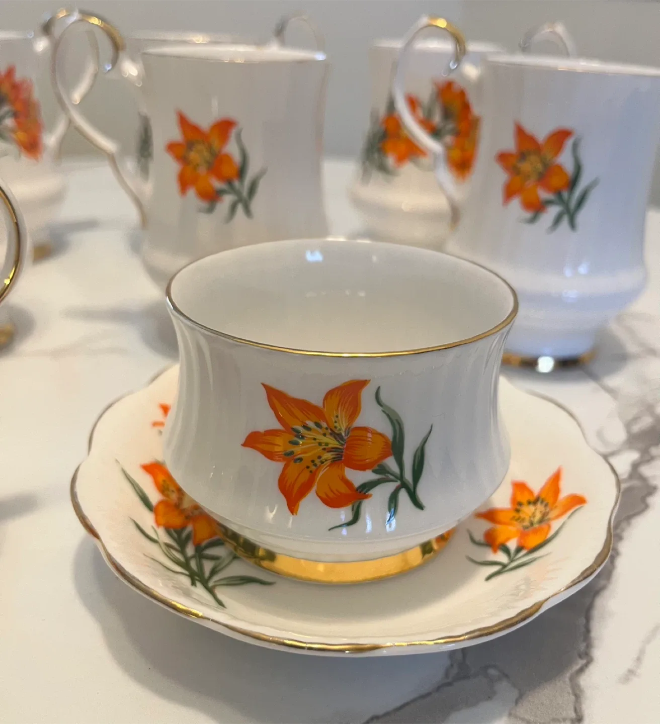 #Cleanout - Royal Albert Lily of the Valley Tea Set image indicator(5)