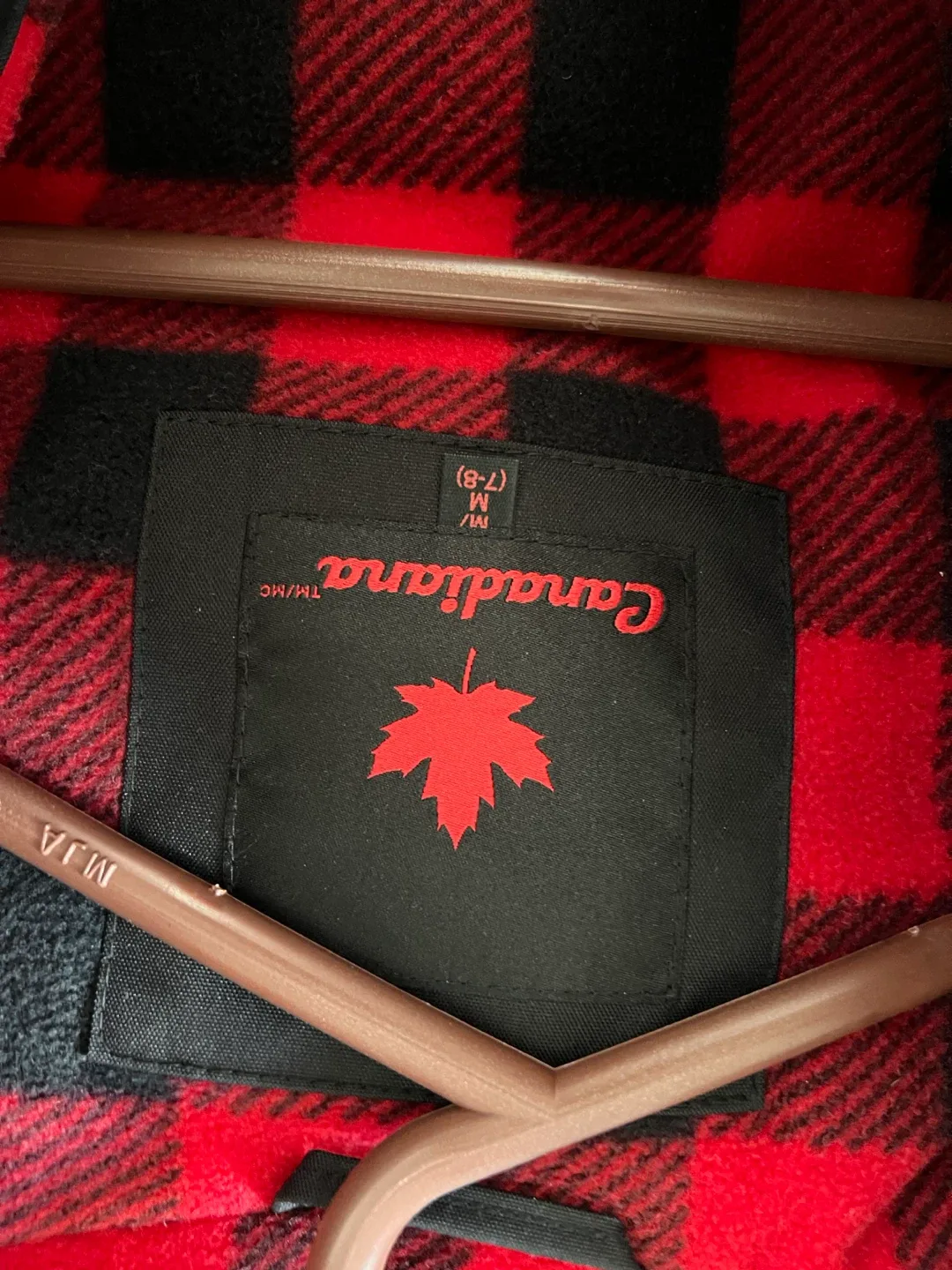 Canadiana Black Winter Parka Size M (7-8) image indicator(5)