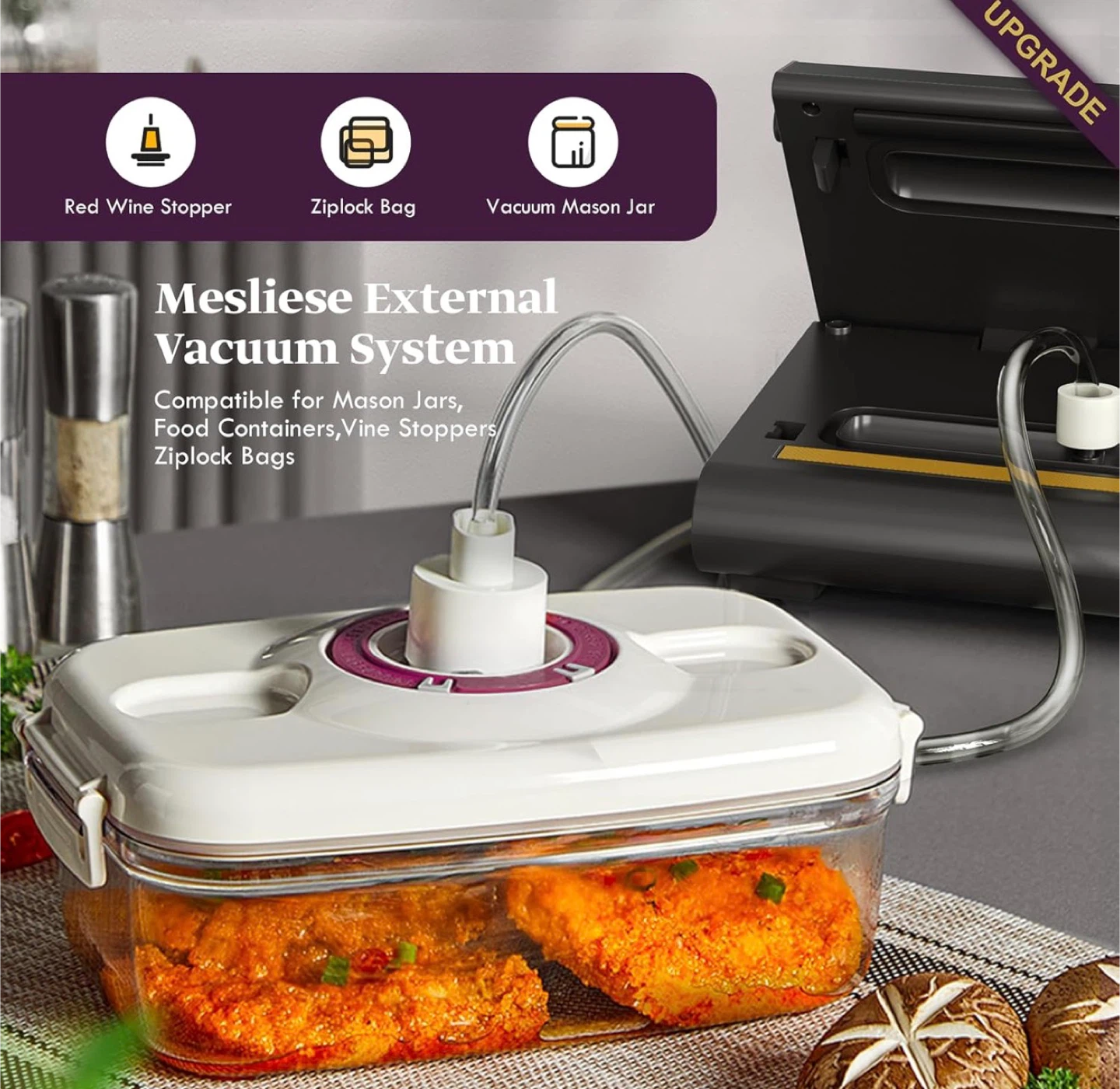 Mesliese Vacuum Sealer - Brand New! - photo 5