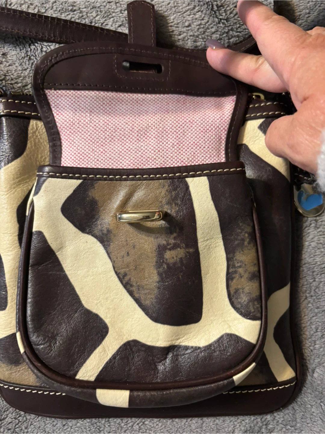 Dooney & Bourke Giraffe Print Crossbody Bag - photo 3