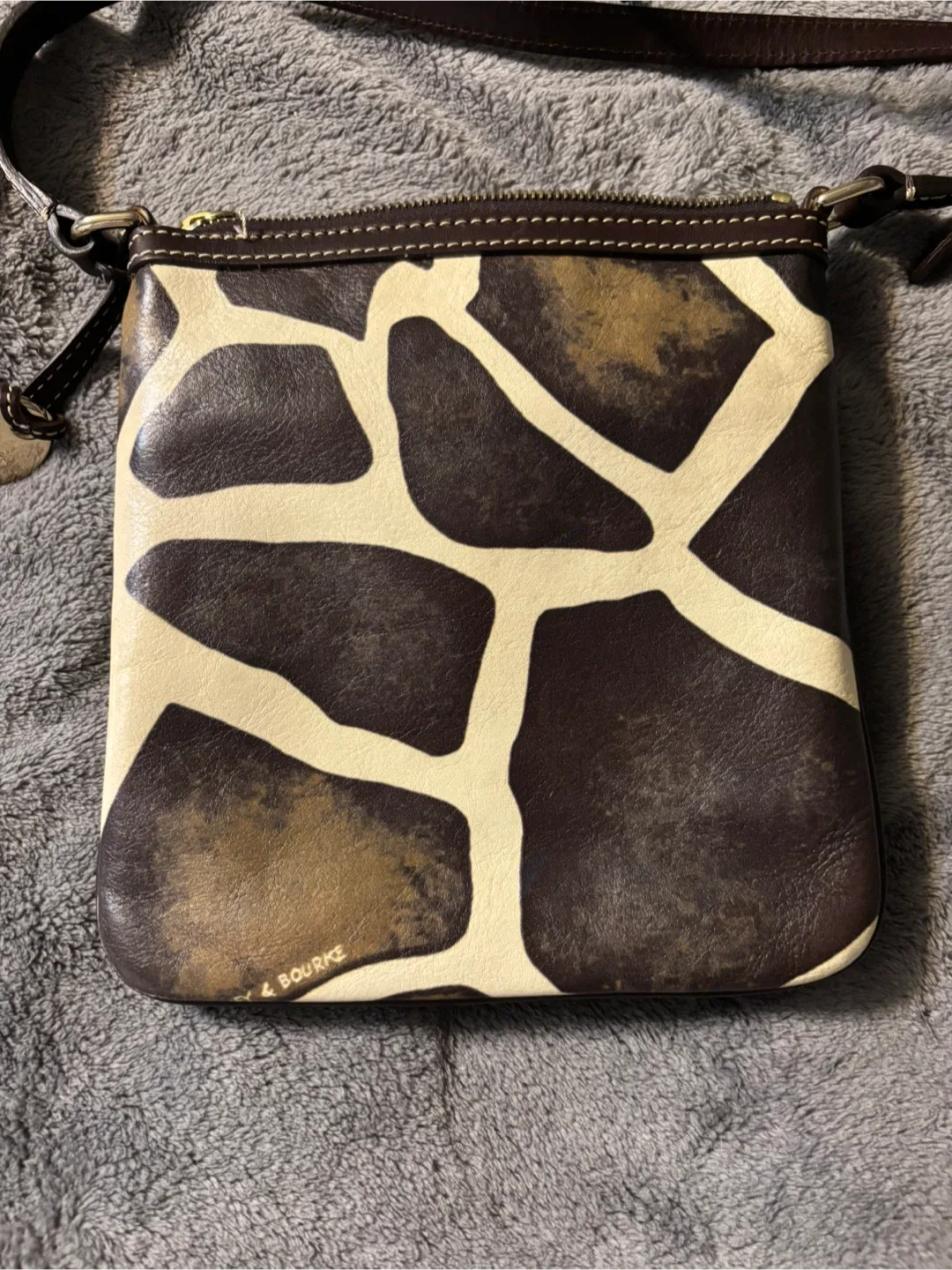 Dooney & Bourke Giraffe Print Crossbody Bag image indicator(4)