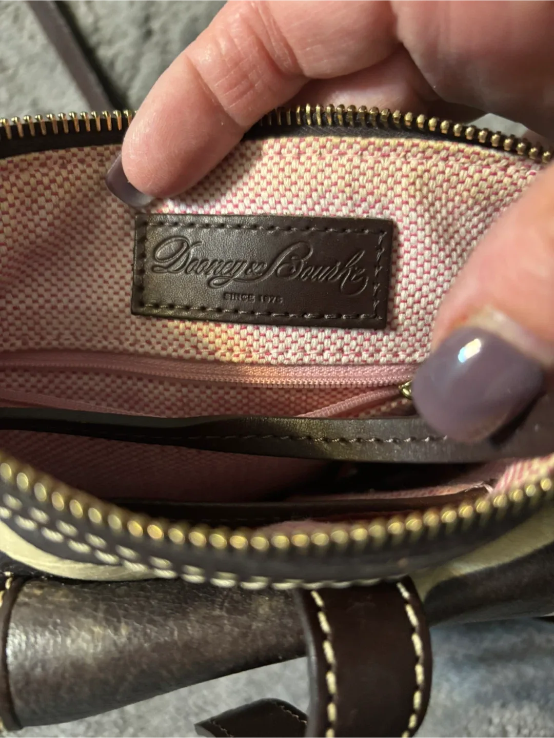 Dooney & Bourke Giraffe Print Crossbody Bag image indicator(7)