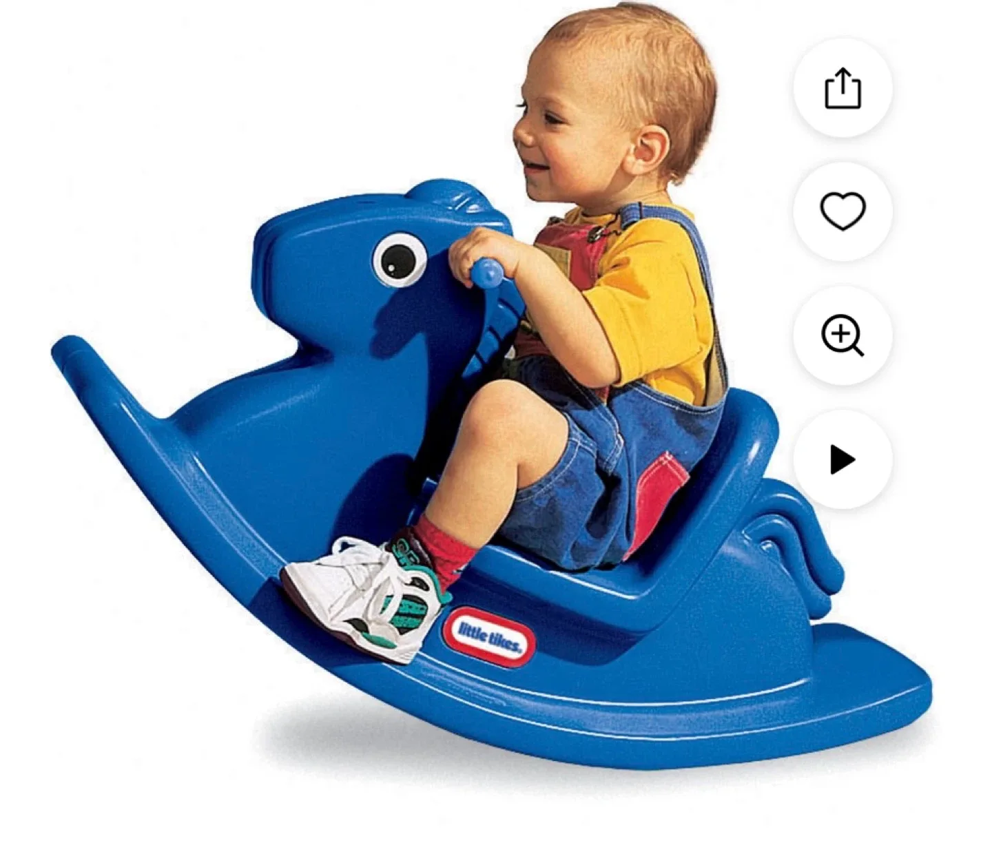 Little Tikes Blue Rocking Horse