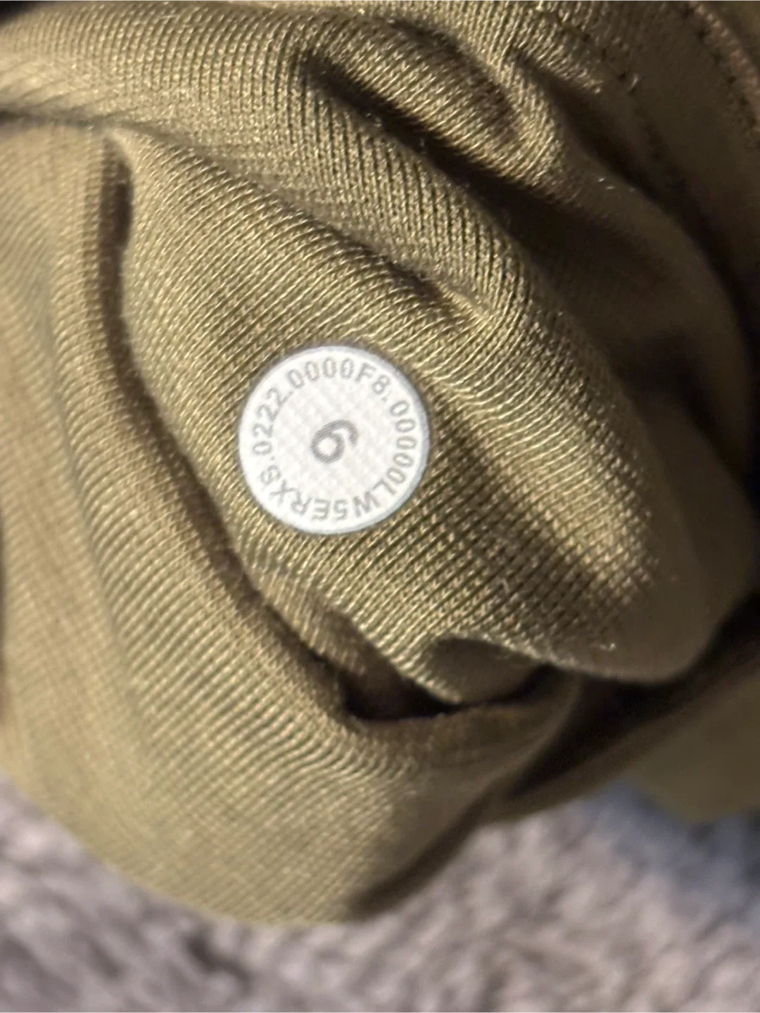 Lululemon Olive Green Stirrup Leggings image indicator(6)