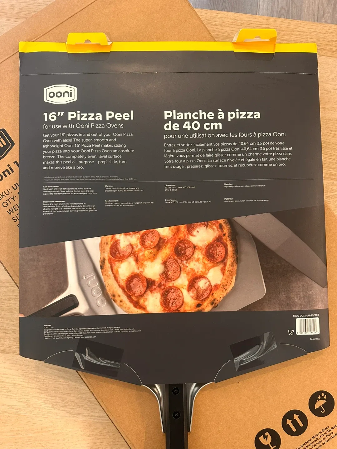 Ooni 16" Pizza Peel - New in Box! image indicator(3)