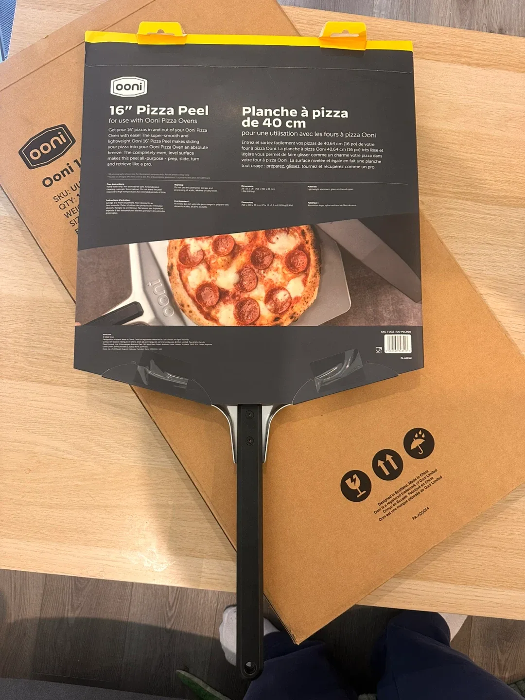 Ooni 16" Pizza Peel - New in Box! image indicator(2)