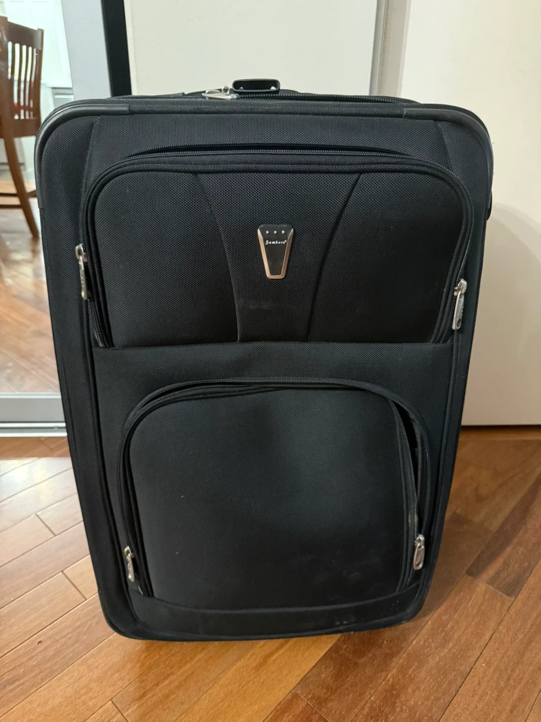 Somberd Black Luggage Suitcase