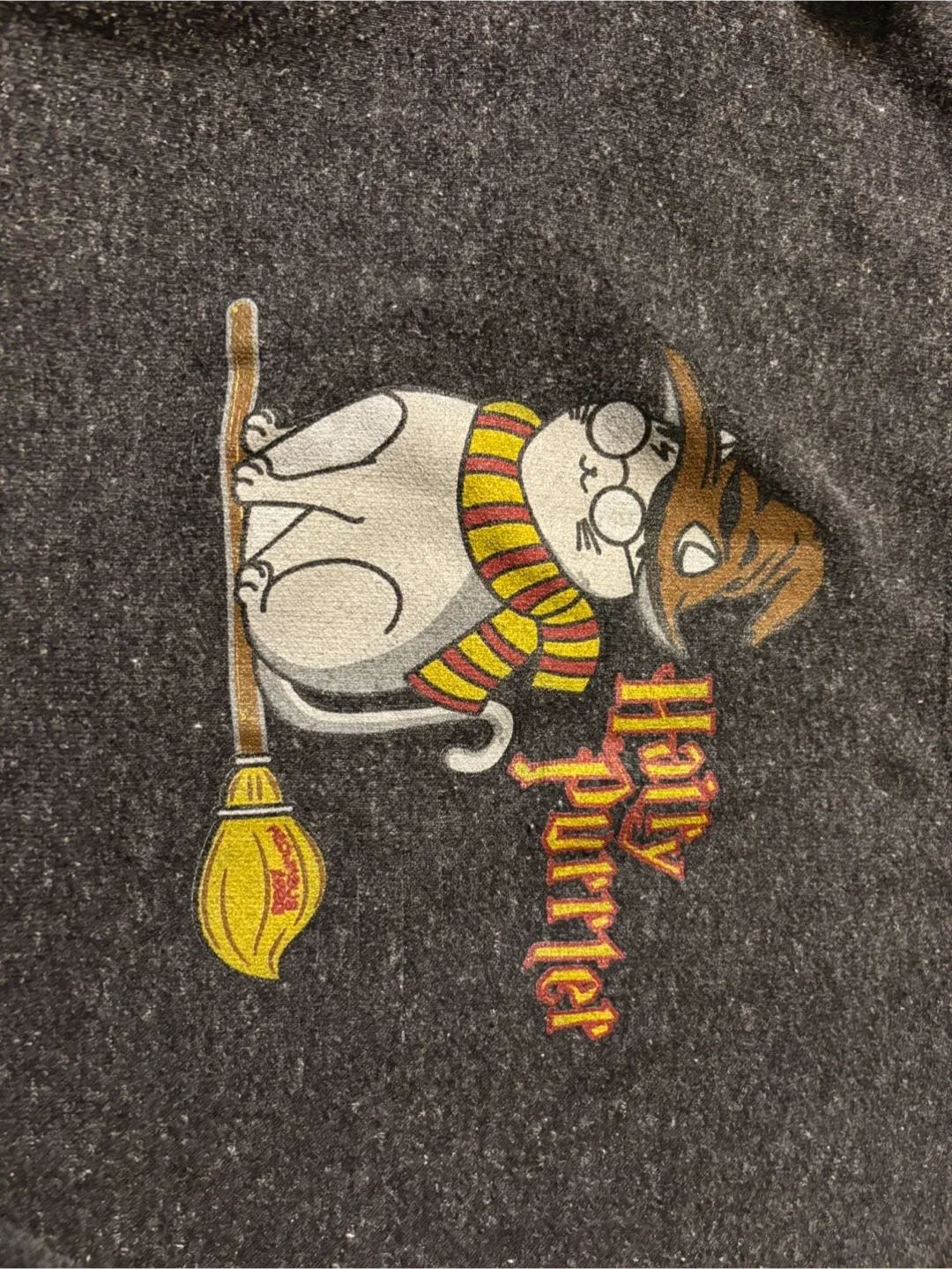 Harry Purrter Cat Sweatshirt - Size L image indicator(2)