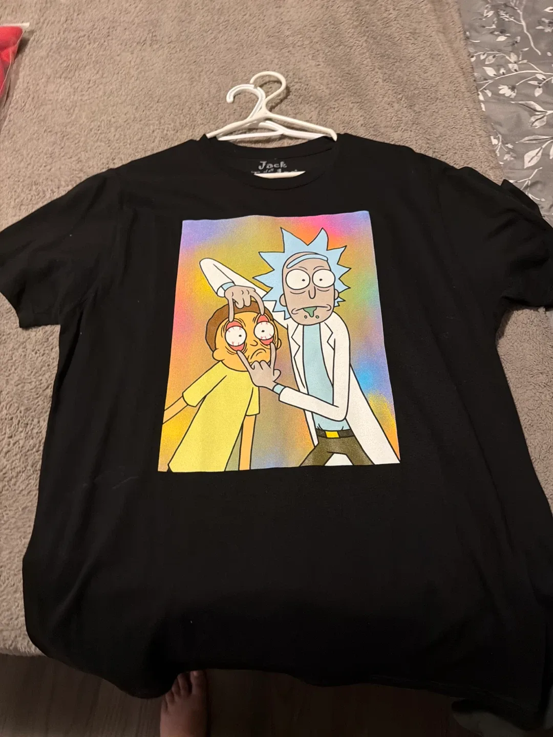 Rick and Morty Black T-Shirt