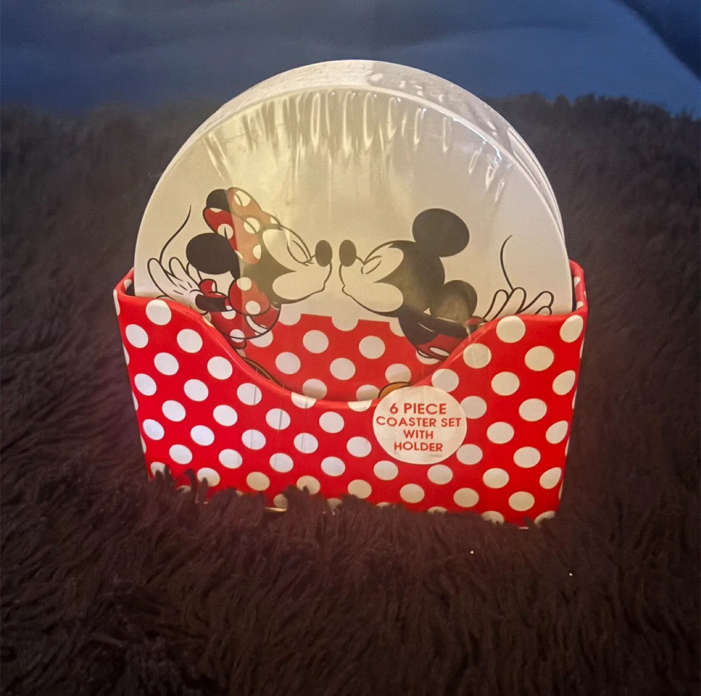 Disney Mickey & Friends Coaster Set - New in Box!