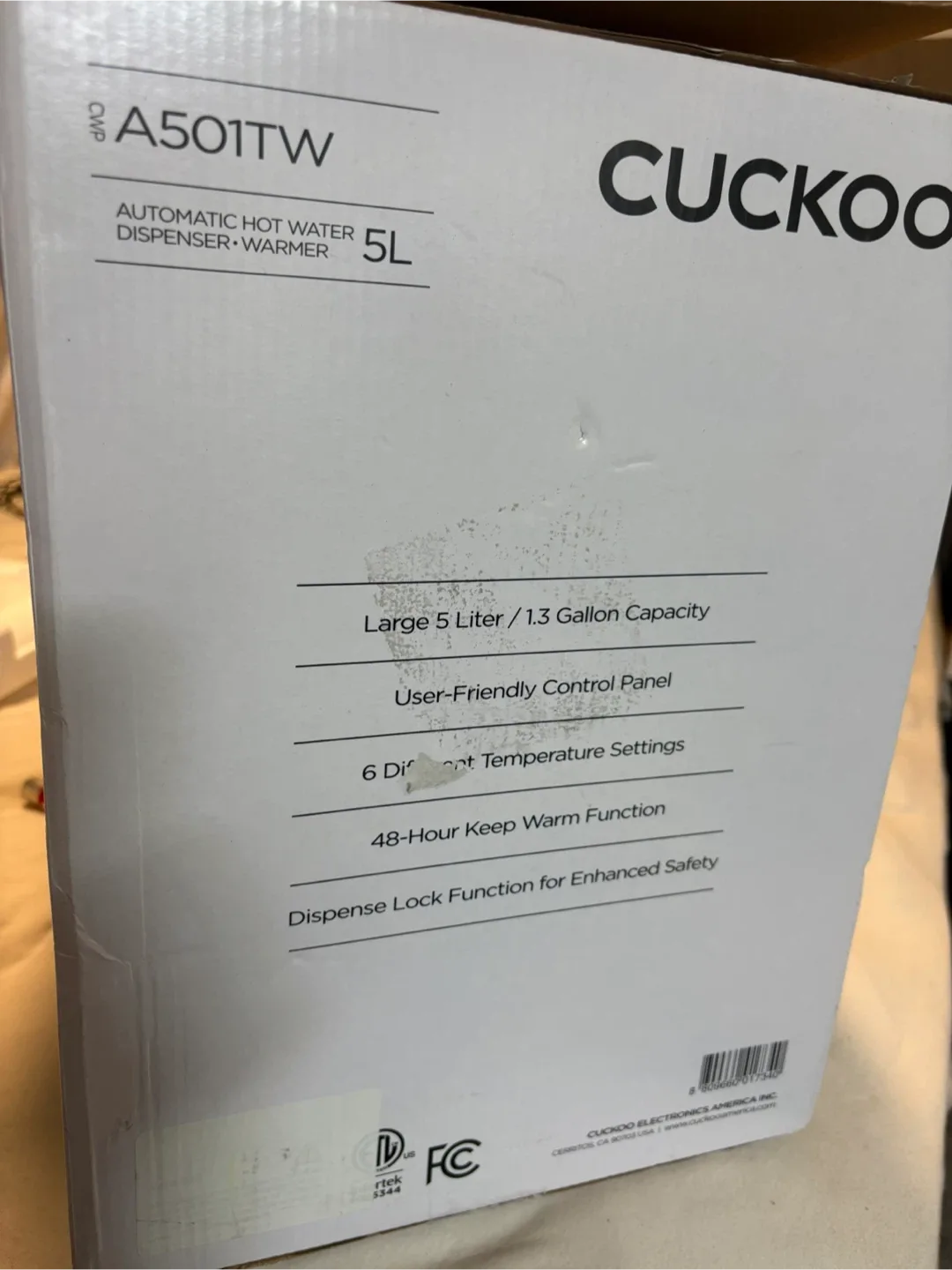 Automatic Hot Water Dispenser - 5L image indicator(2)