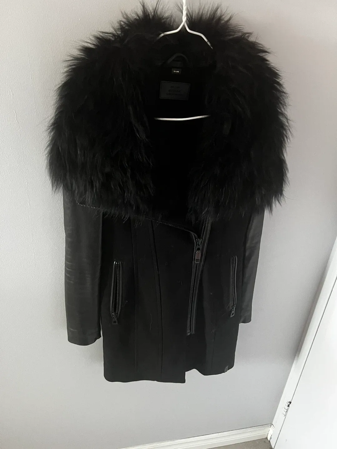 🌺Rudsak Black Wool Blend Coat