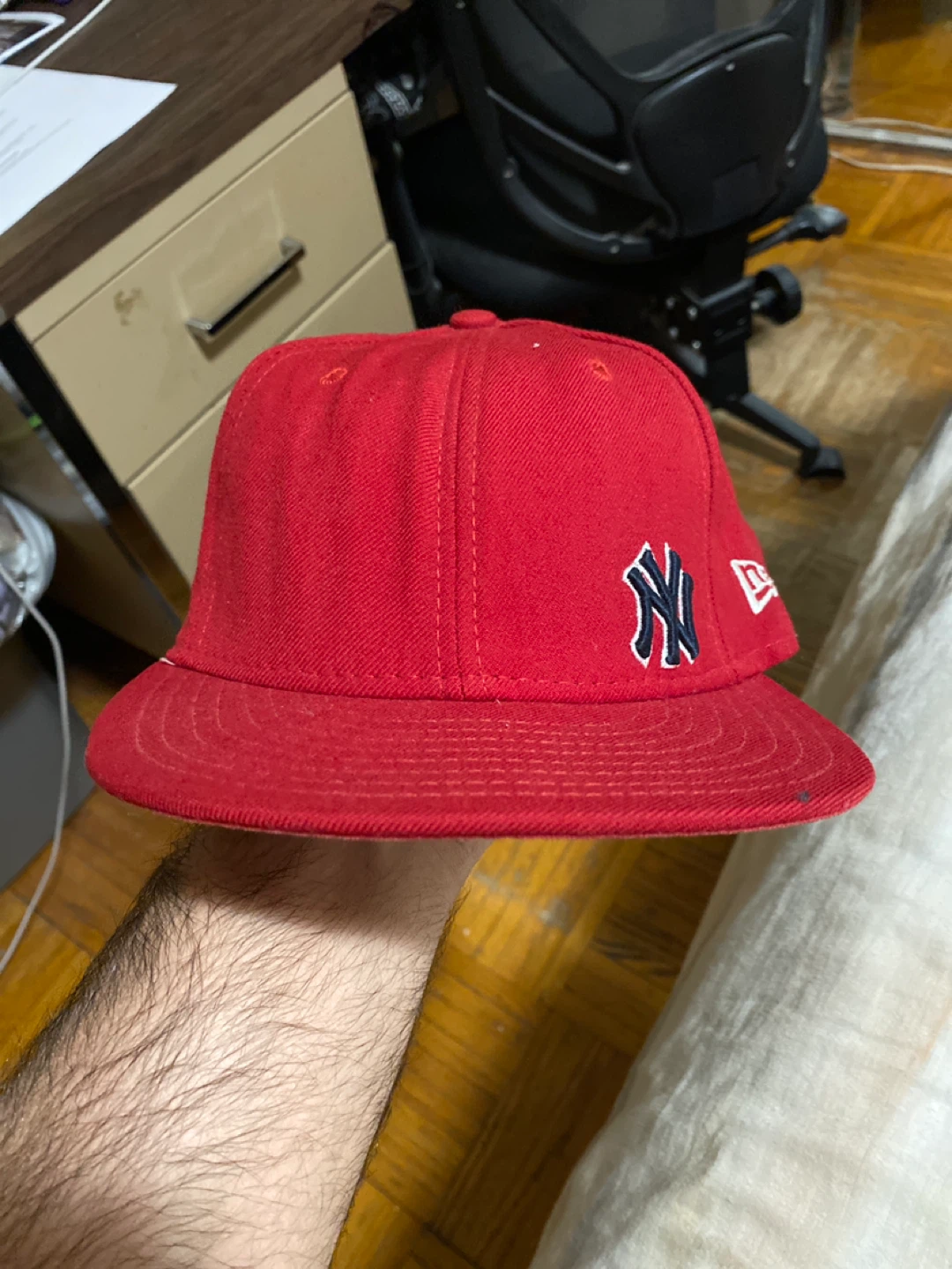 New Era Red New York Yankees Fitted Hat