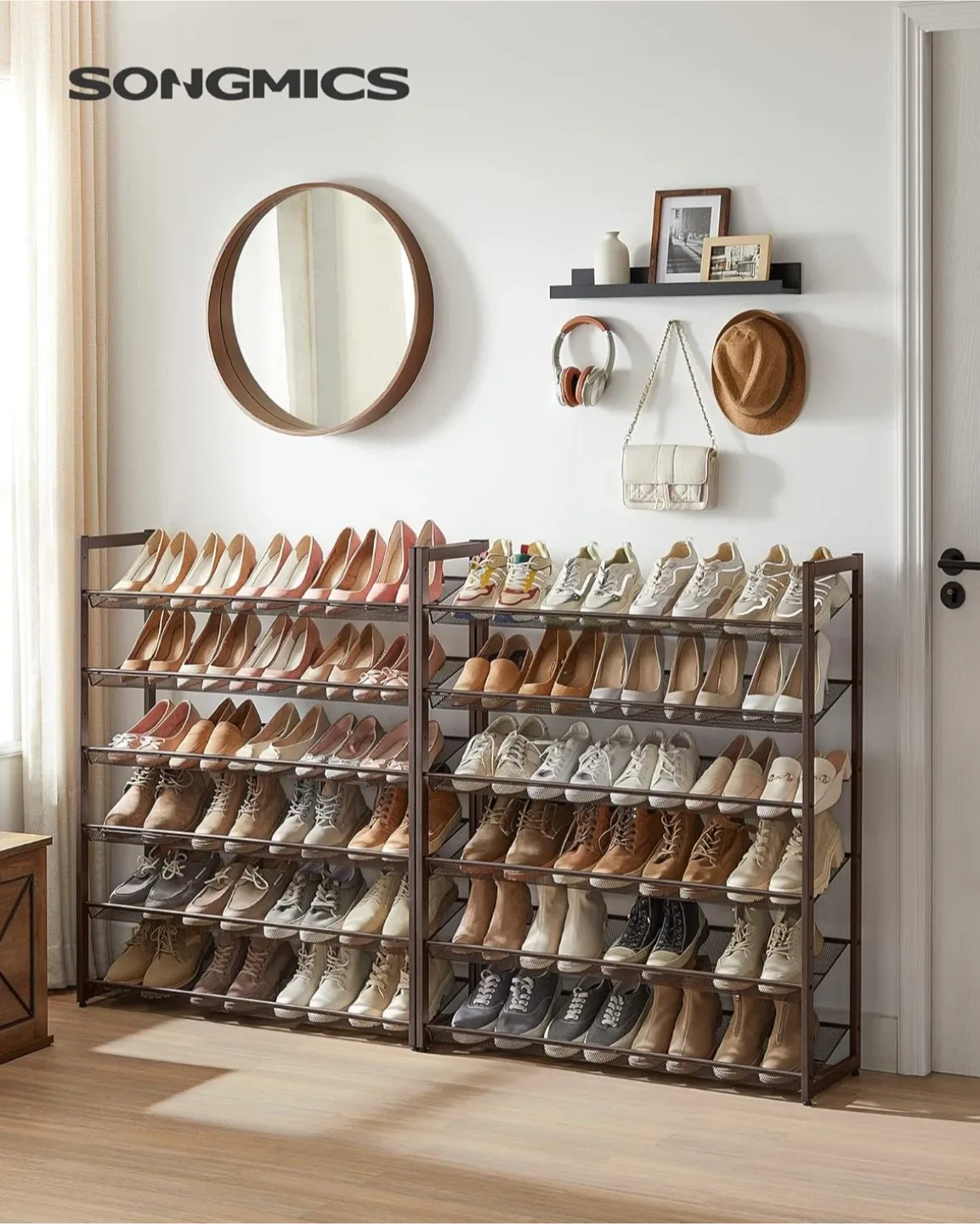 🔥 BRAND NEW SONGMICS 12-Tier Shoe Rack – Holds 48–60 Pairs 🔥 image indicator(2)