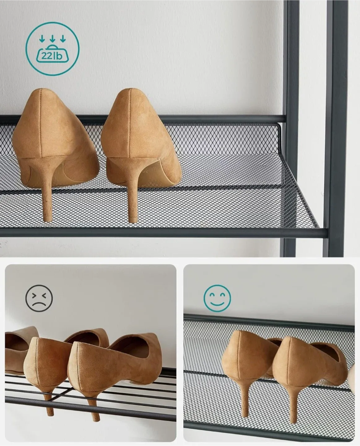 🔥 BRAND NEW SONGMICS 12-Tier Shoe Rack – Holds 48–60 Pairs 🔥 image indicator(7)