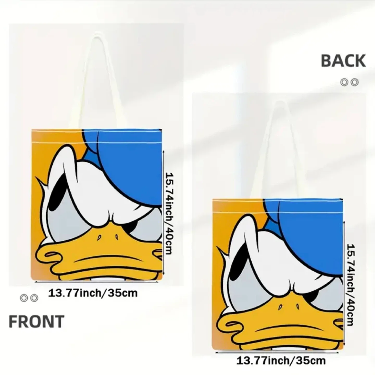 Brand New Donald Duck Cartoon Tote Bag image indicator(2)