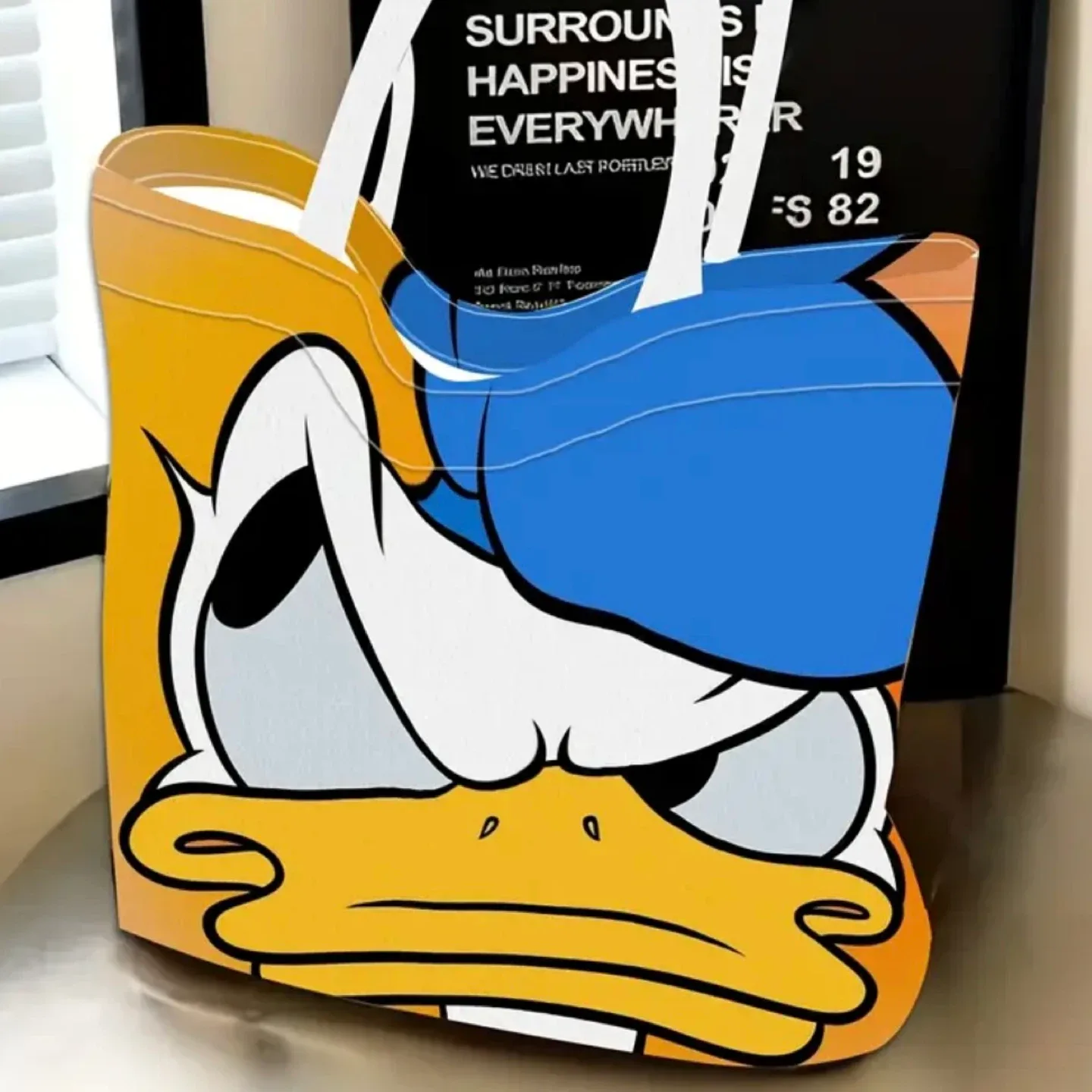 Brand New Donald Duck Cartoon Tote Bag