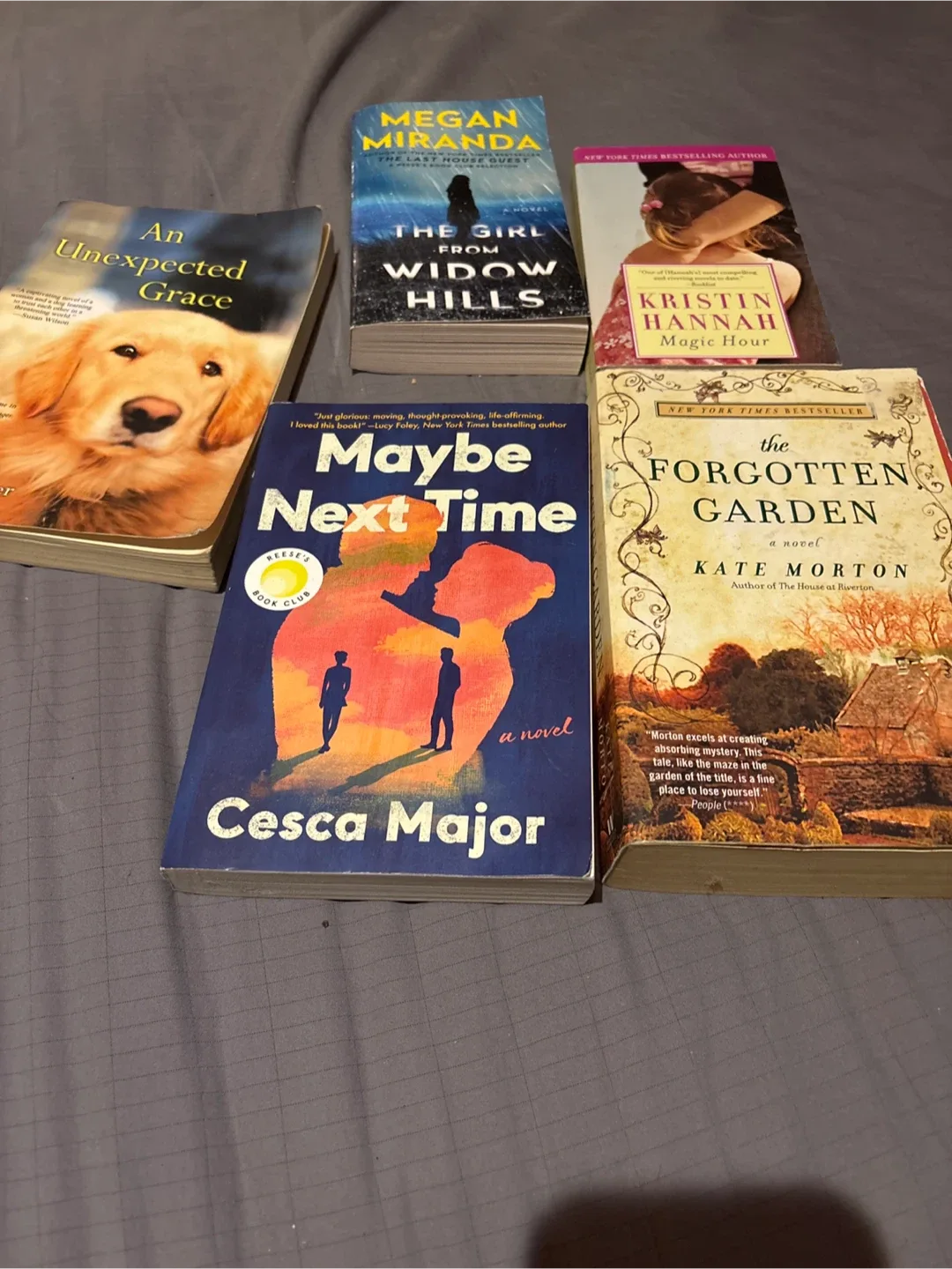 Used Books: Megan Miranda, Kristin Hannah, Kate Morton +