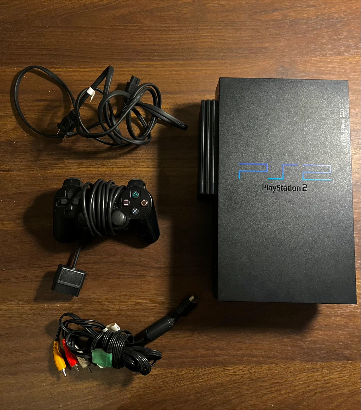 PlayStation 2 (fat model) Console with Games