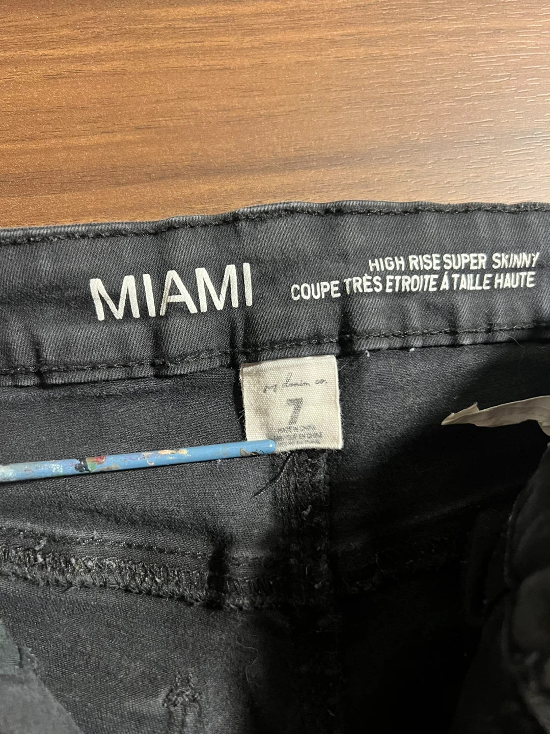 Jeans with Michaelangelo’s “The Creation of Adam” - photo 2