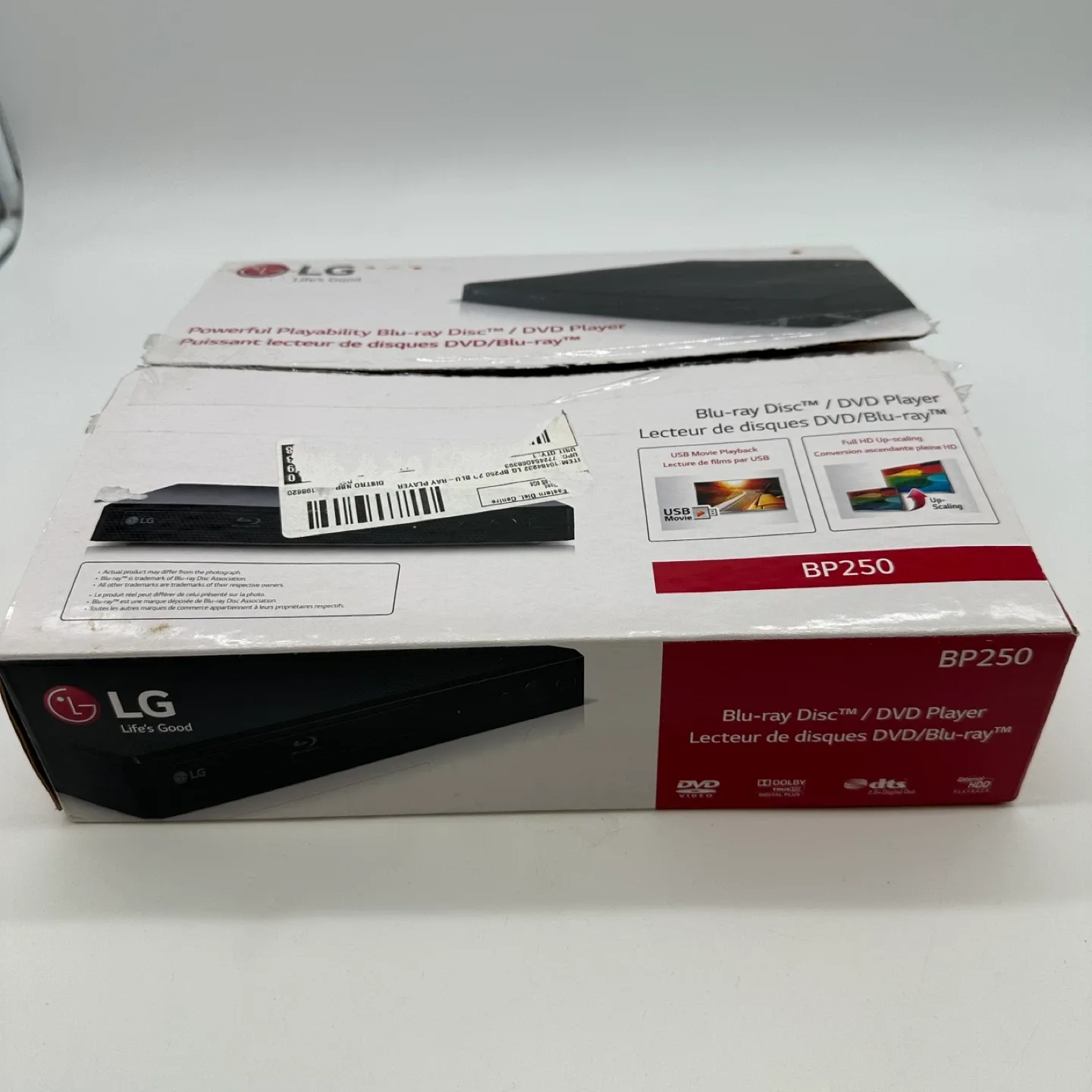 LG BP250 Blu-ray Disc/DVD Player